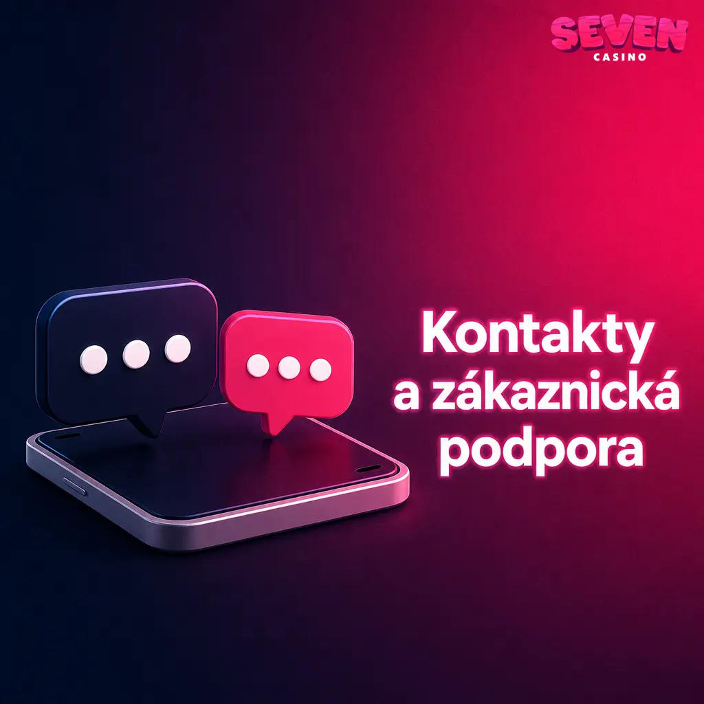 Kontakty a zákaznická podpora dostupná 24/7 přes živý chat, e-mail nebo kontaktní formulář.