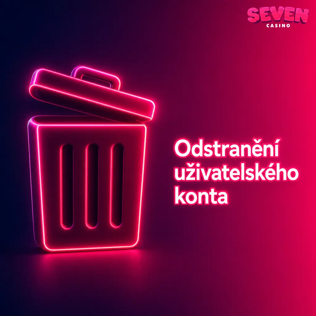 Postup pro trvalé odstranění uživatelského konta a smazání osobních údajů přes zákaznickou podporu.