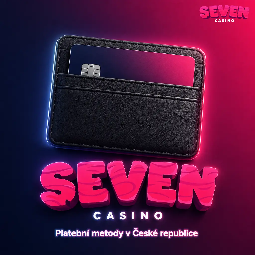 Tabulka platebních metod v Seven casino pro ČR s limity vkladů a výběrů pro karty a kryptoměny.