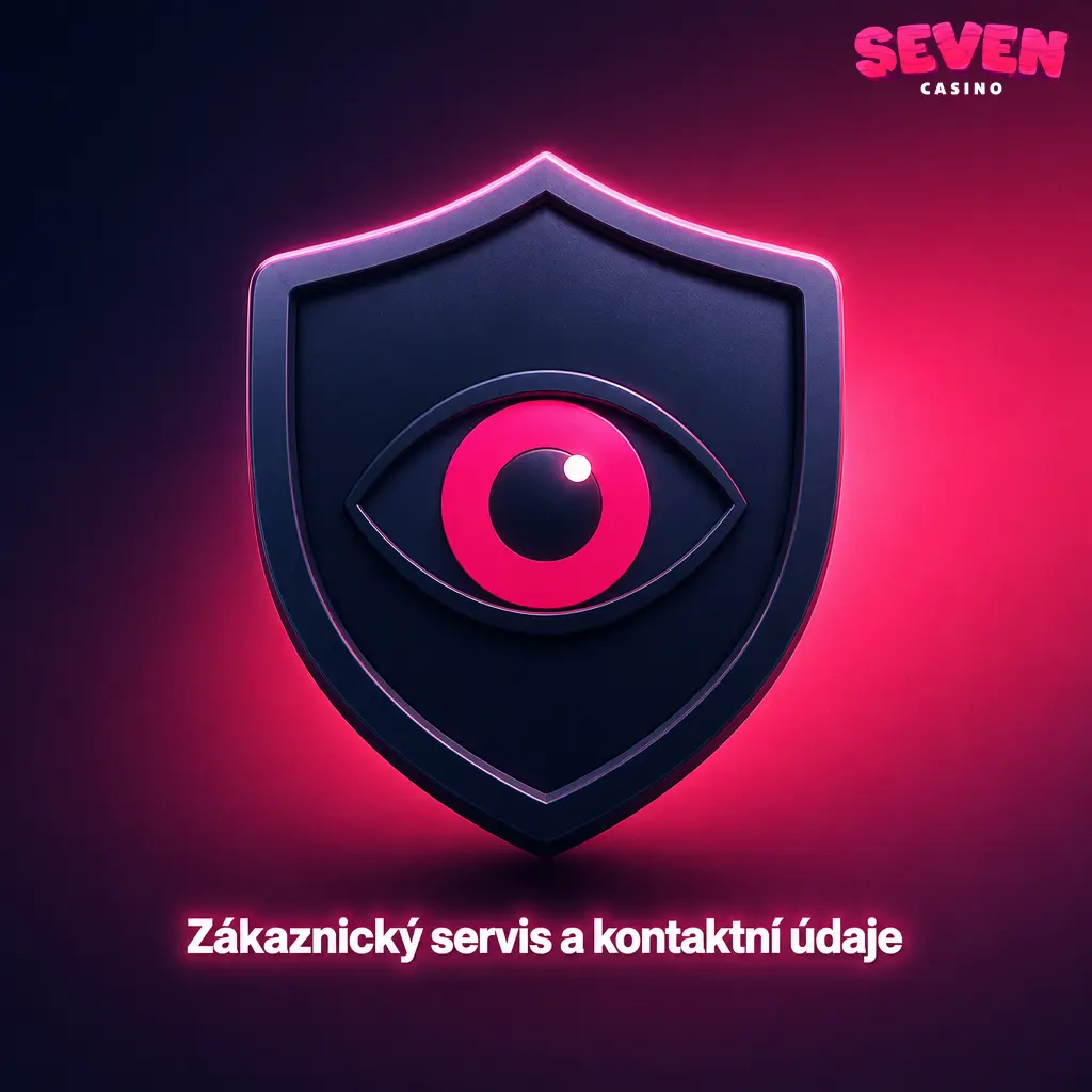 Kontaktní údaje na zákaznický servis 24/7 zahrnující živý chat, e-mail, telefon a formulář.
