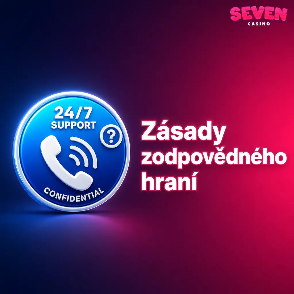 Grafika zásad zodpovědného hraní znázorňující nástroje pro nastavení limitů, sebevyloučení a ochranu hráčů.
